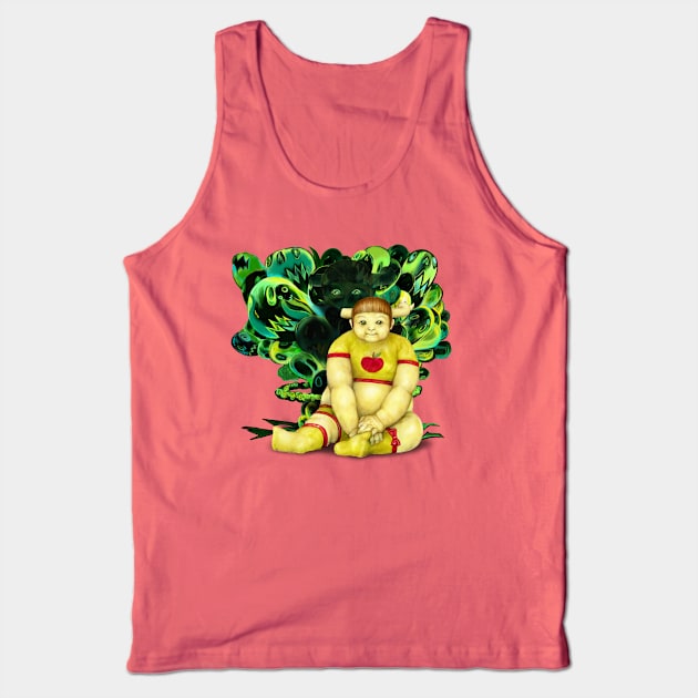 Sweet-Pea and the Lich's Well (Adventure Time fan art) Tank Top by art official sweetener